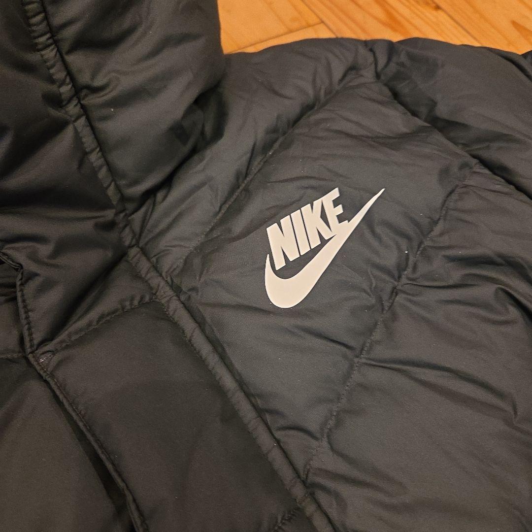 Nike フード付きダウンコート Lサイズ ブラック
