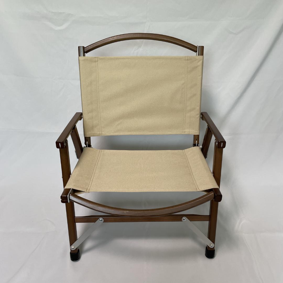 オーク材 カーミットチェア同規格品 ウォールナット カーミット ベージュ 新品