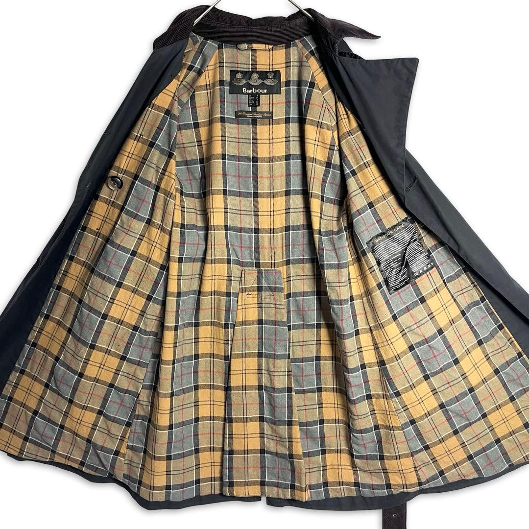 セール中⚡Barbour オイルドトレンチコート レディース 90s