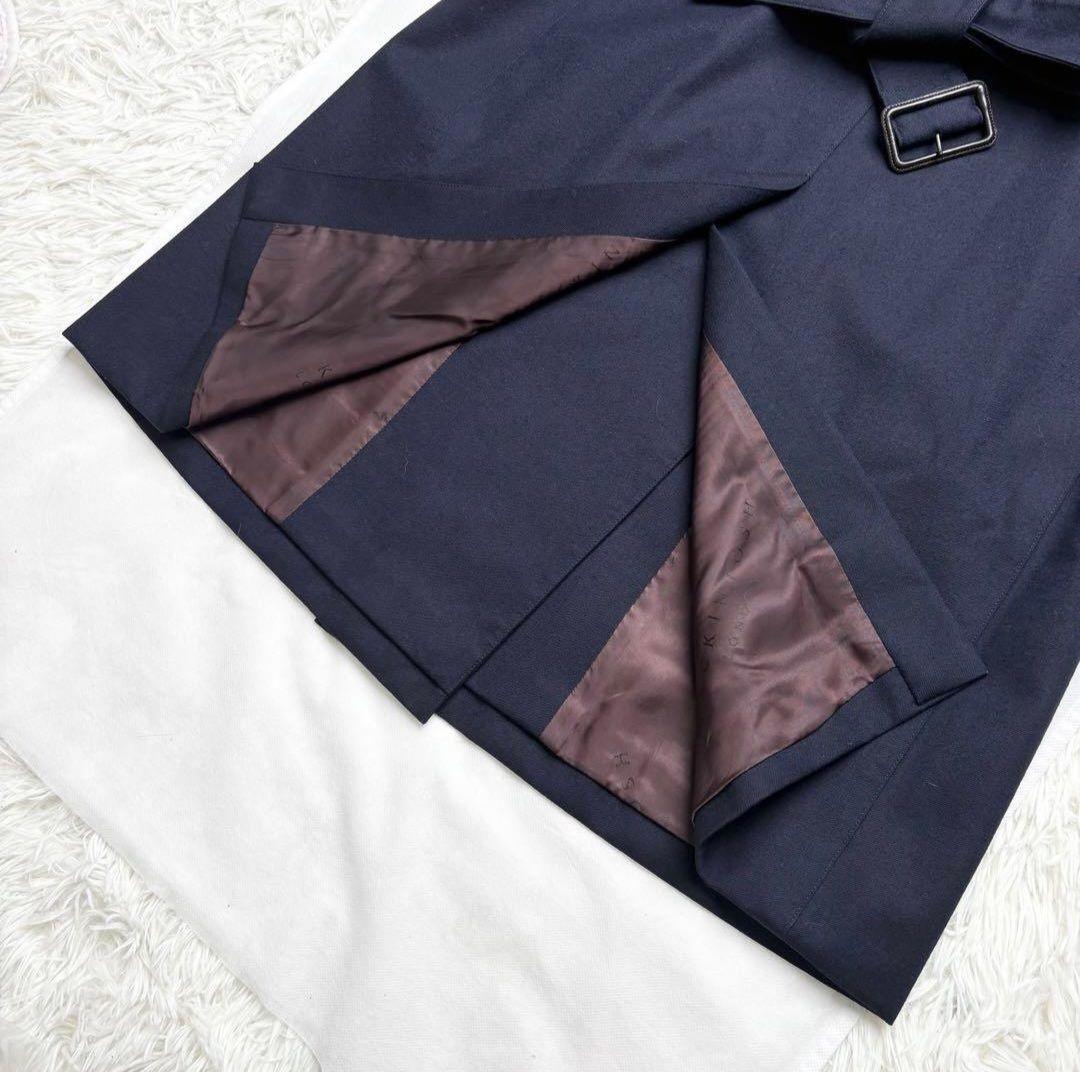 ロロピアーナ生地　MACKINTOSH LONDON トレンチコート　ロング丈