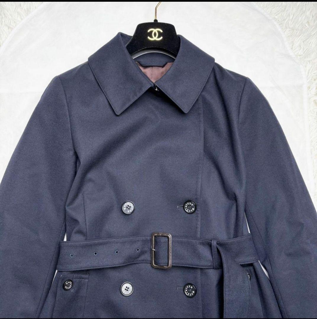 ロロピアーナ生地　MACKINTOSH LONDON トレンチコート　ロング丈