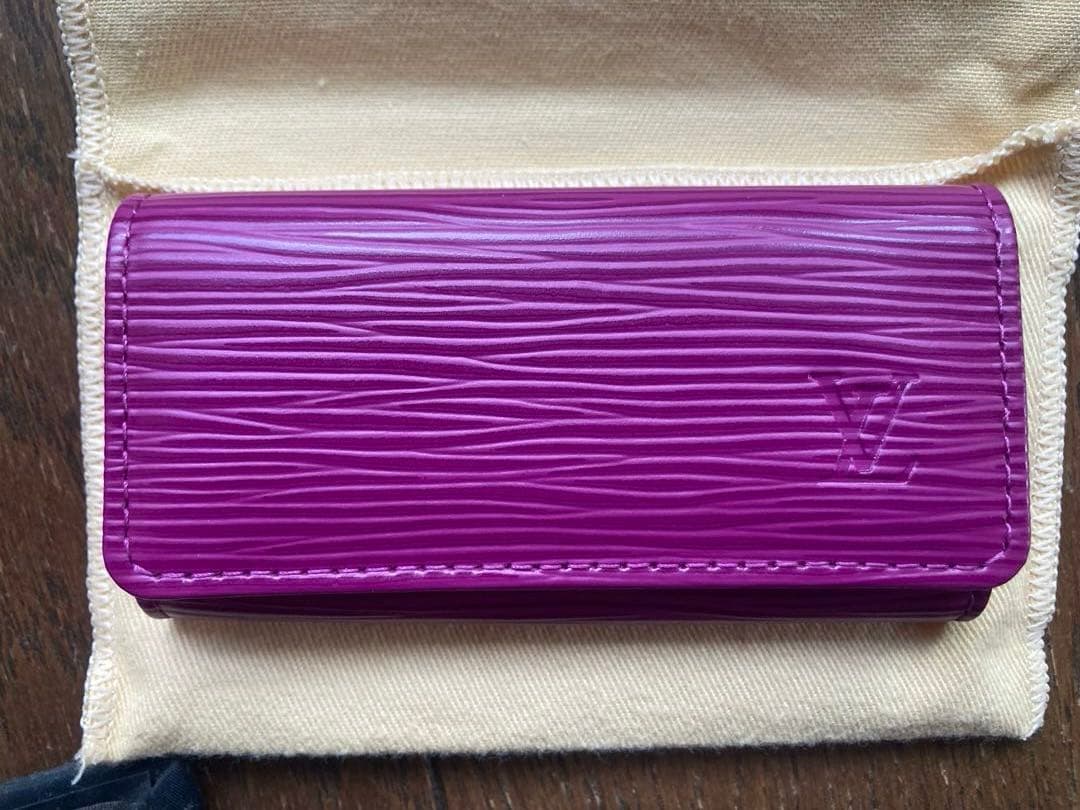 廃盤色 ルイヴィトン エピ グルナード ミュルティクレ4 キーケース