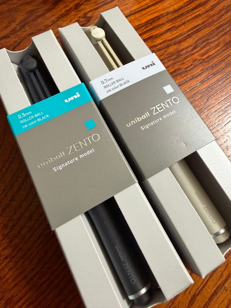 【新品未開封】uniball ZENTO シグニチャーモデル　2本セット