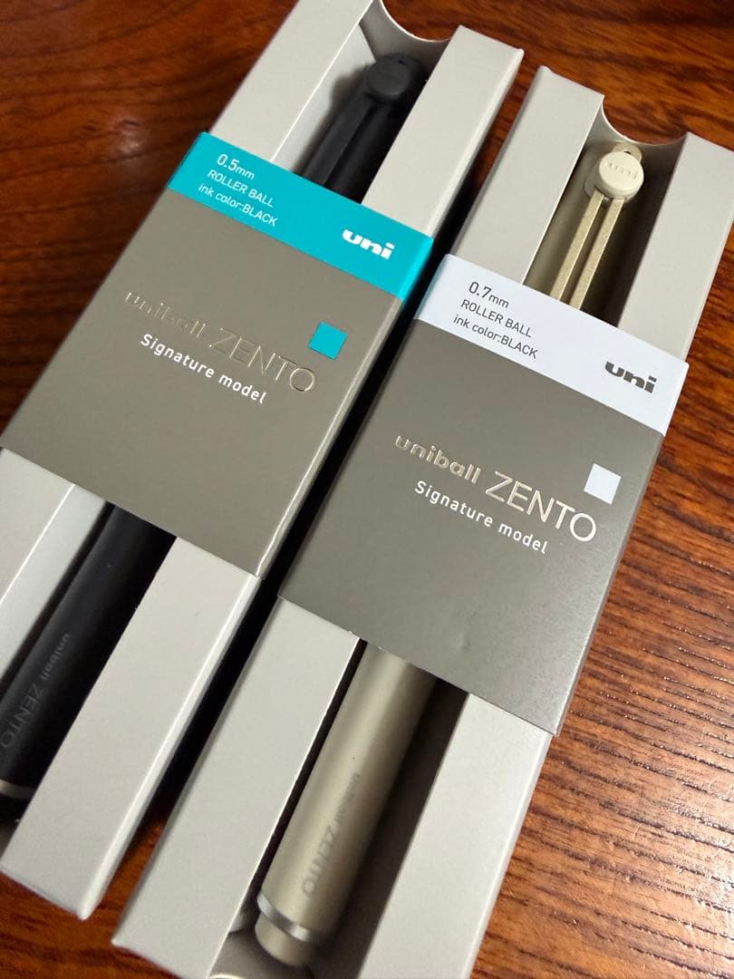 【新品未開封】uniball ZENTO シグニチャーモデル　2本セット