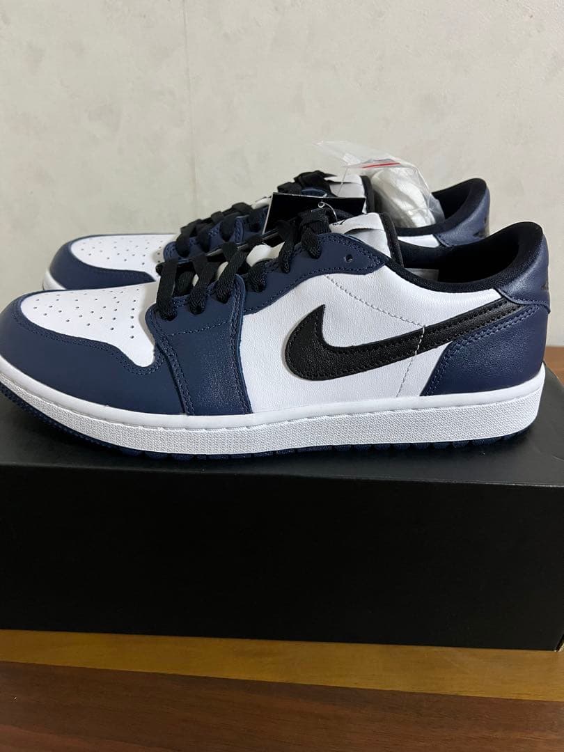 ナイキエアジョーダン1 ゴルフシューズ　28.0cm　ミッドナイトネイビー