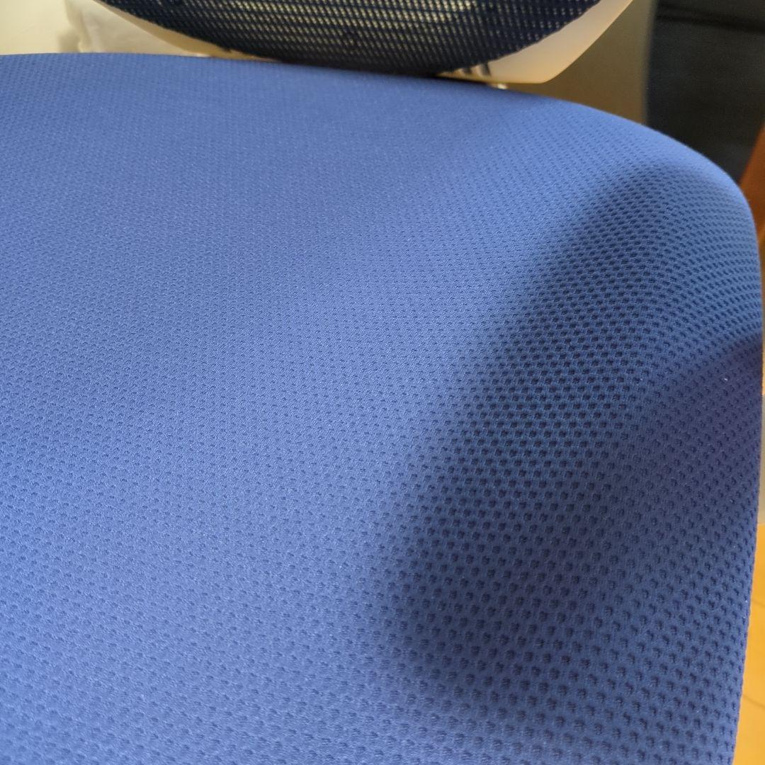 【まる様用】オカムラ　サブリナ　ハイバック　可動肘　ダークブルー　2019年製