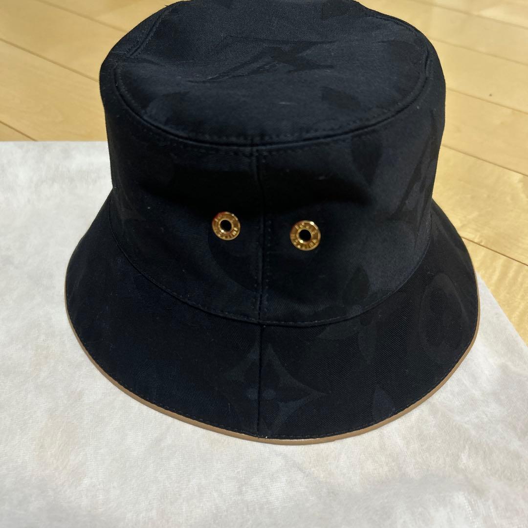Louis Vuitton 黒 バケットハット