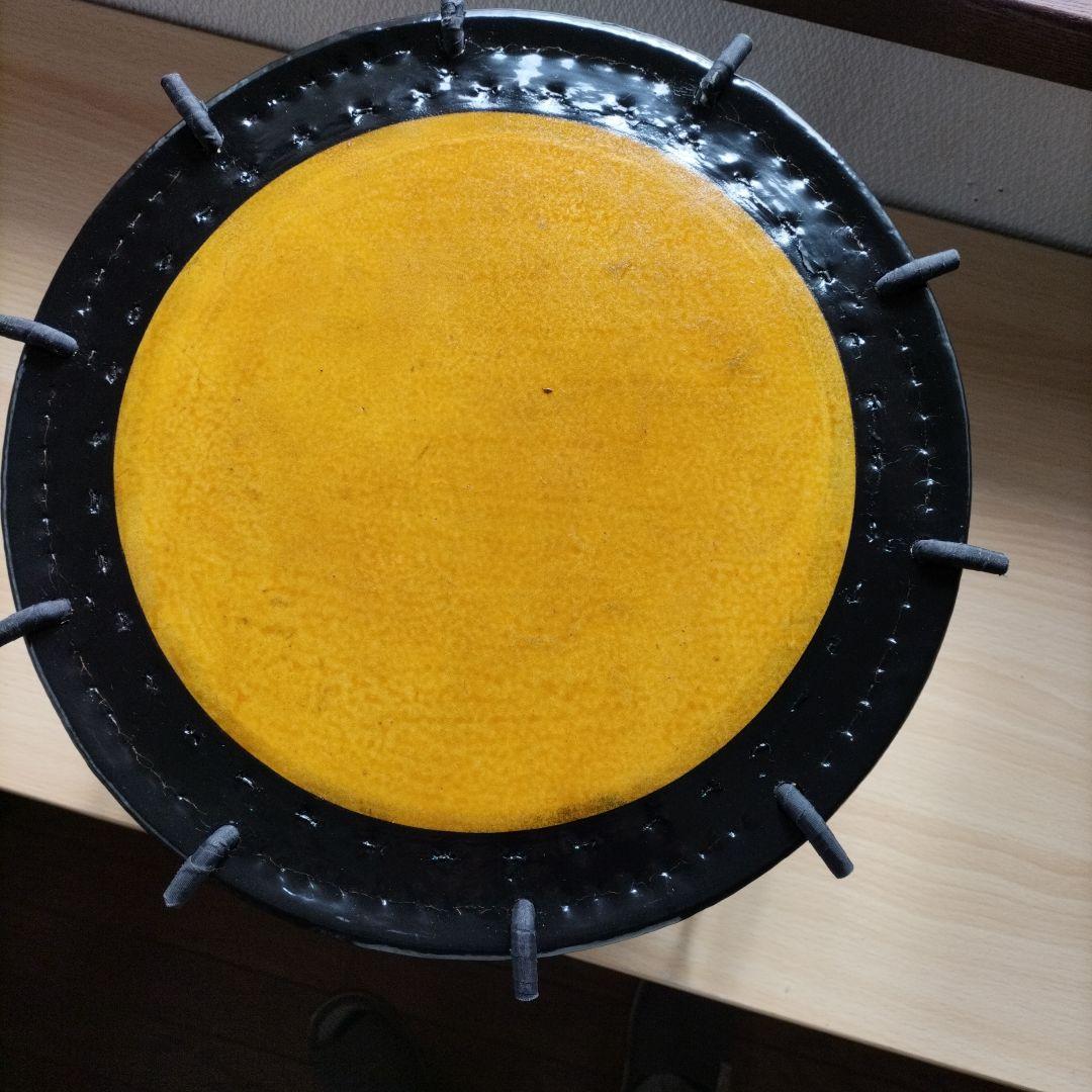 和太鼓　締太鼓　ターンバックル仕様　 高さ21cm 中古品