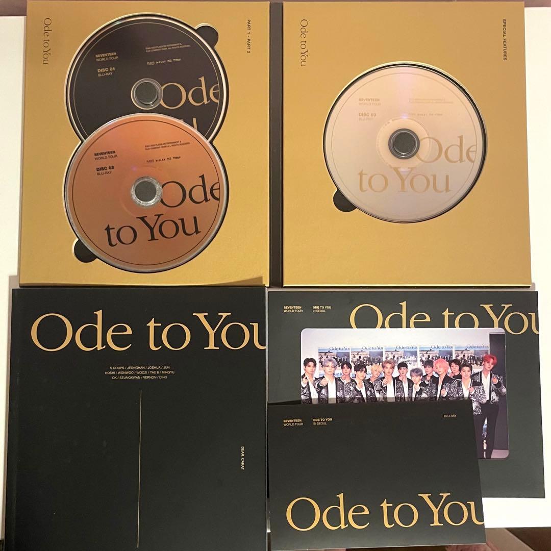 SEVENTEEN odetoyou DVD BluRay 日本仕様 トレカ