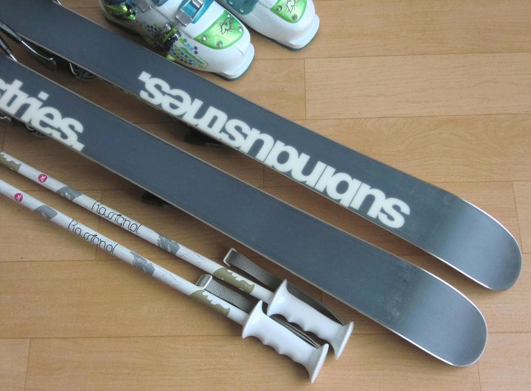 ■■1月限定■送料無料■女性用ミッドスキーセット■123/23.5■メンテ付■■