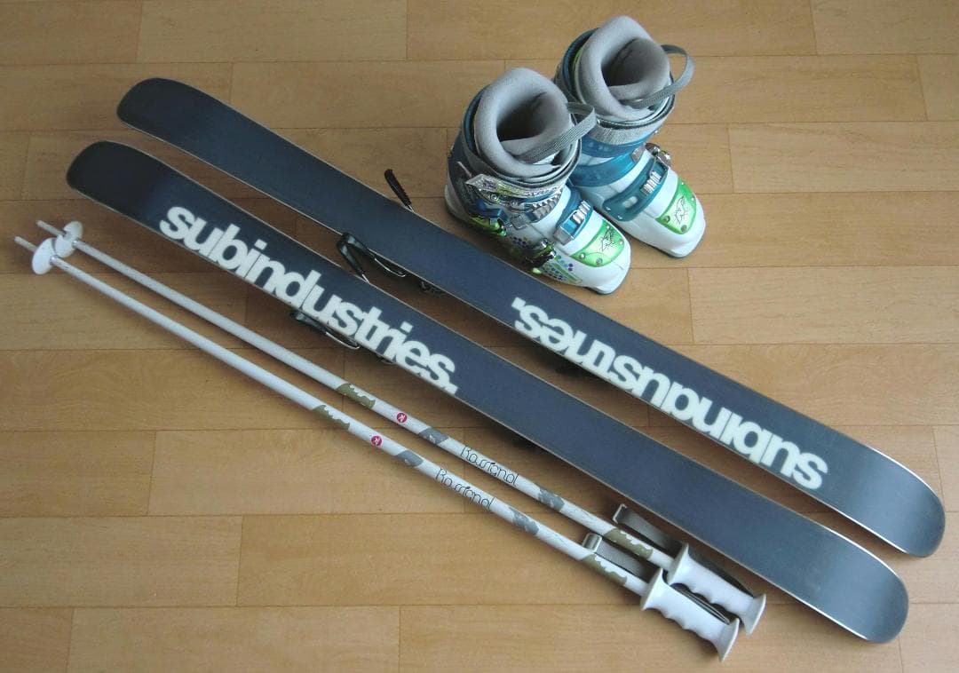 ■■1月限定■送料無料■女性用ミッドスキーセット■123/23.5■メンテ付■■