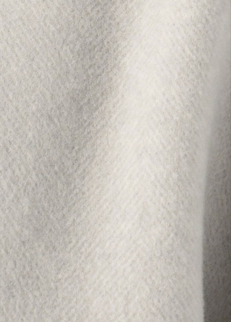 トゥモローランド Des Pres ウールモッサコクーン　ノーカラーコート