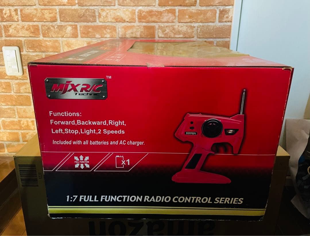 【未使用未開封】F430 GT 1:7 フルファンクションラジオコントロールカー