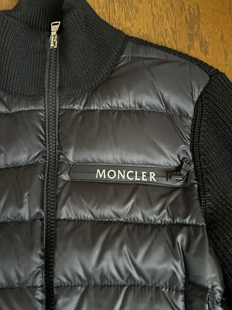 新品タグ付き★モンクレール★ニットダウンジャケット10Y
