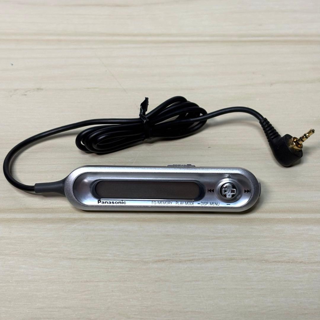 【美品セット】Panasonic ポータブル MDプレーヤー SJ-MJ57-A