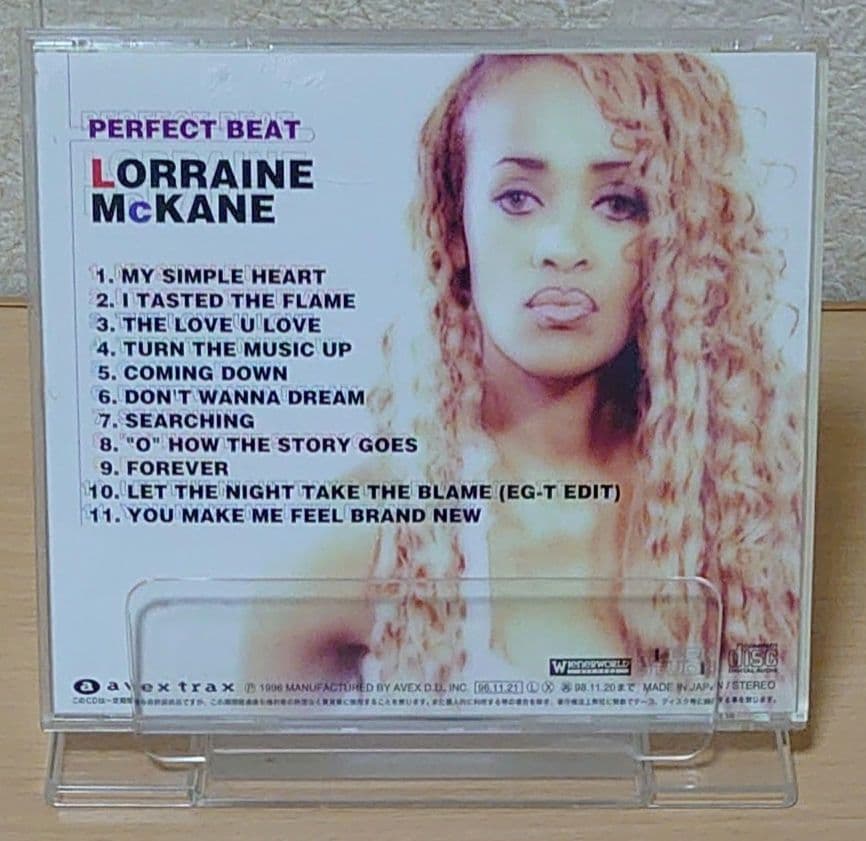 ロレインマッケイン　パーフェクトビート　ユーロビート　ディスコ