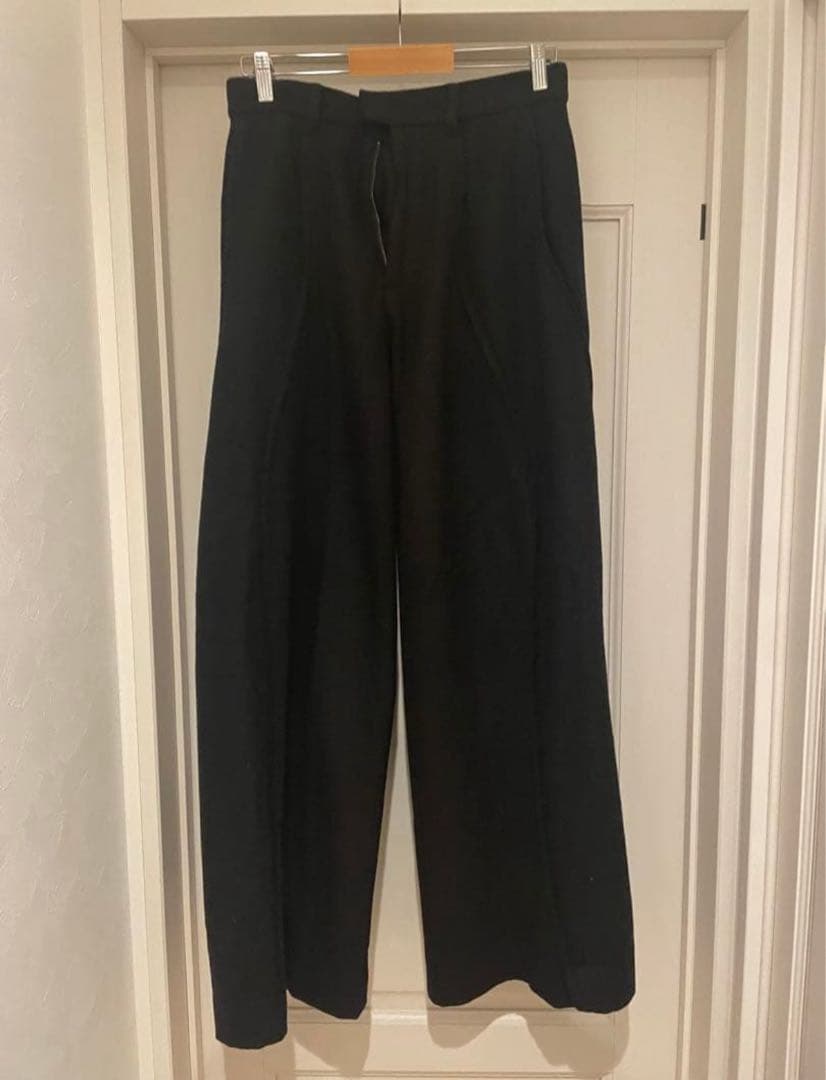 パンツ GOAT ESSENCE ESSENCE MELTON WIDE SLACKS