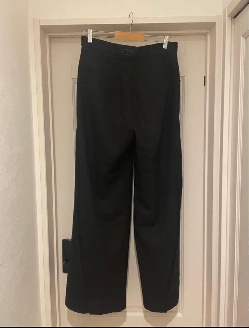 パンツ GOAT ESSENCE ESSENCE MELTON WIDE SLACKS