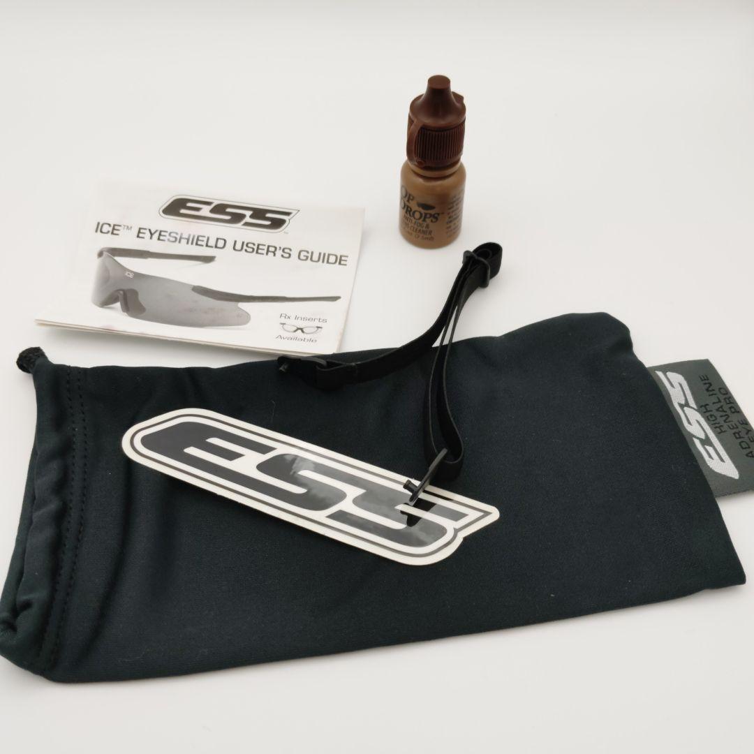 本物！米軍放出品！　ESS ICE サングラス　2フレームセット ゴーグル　8