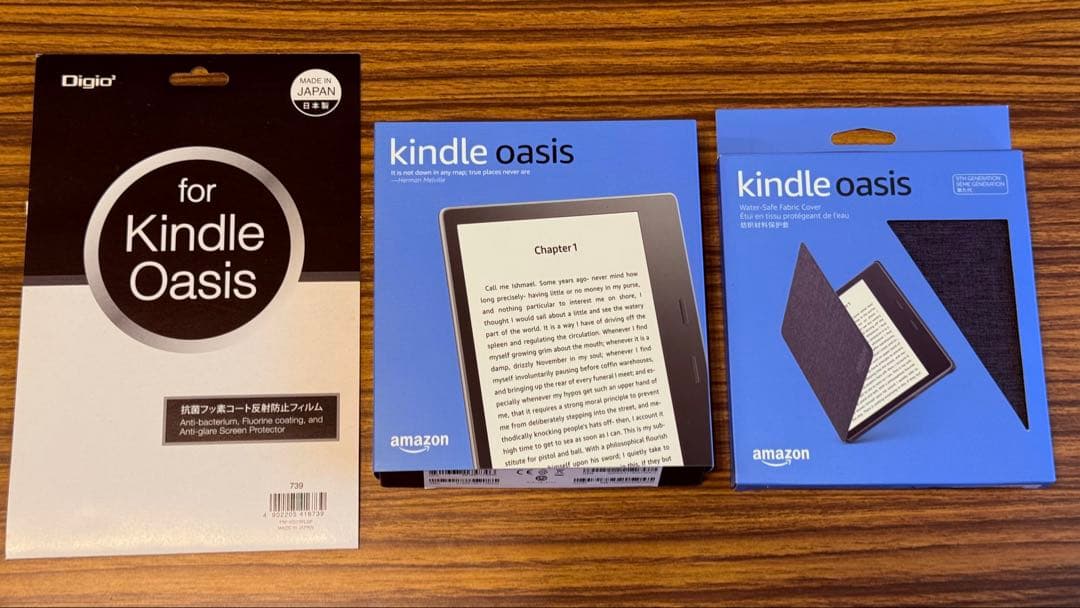 Kindle Oasis 32GB Wi-Fi+3G 第9世代 純正ケース付き