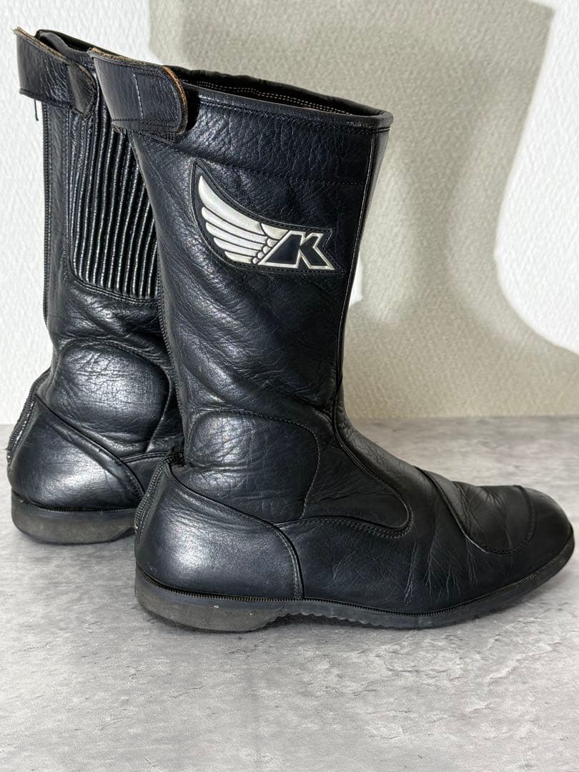 KADOYA カドヤ ワッペン レザーブーツ エンジニアブーツ