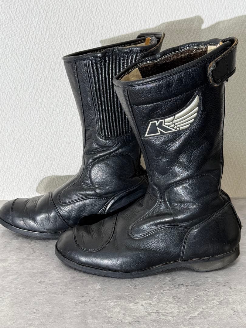 KADOYA カドヤ ワッペン レザーブーツ エンジニアブーツ