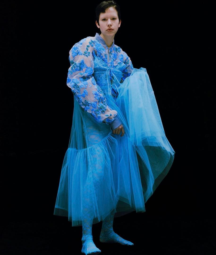 メゾンスペシャル Maisonspecial フラワー ジャケット ワンピース