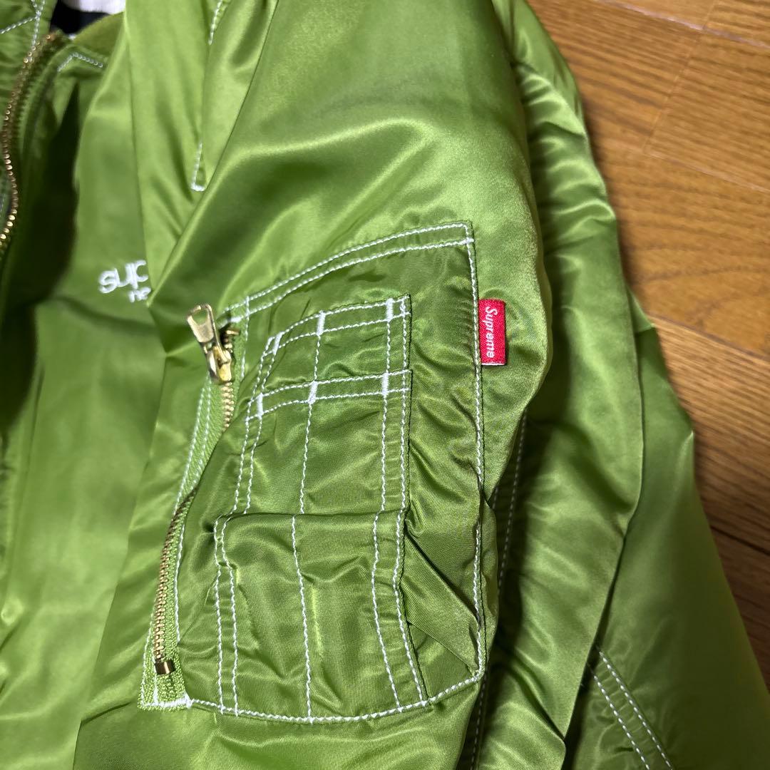 ジャケット・アウター supreme Contrast Stitch Reversible MA-1