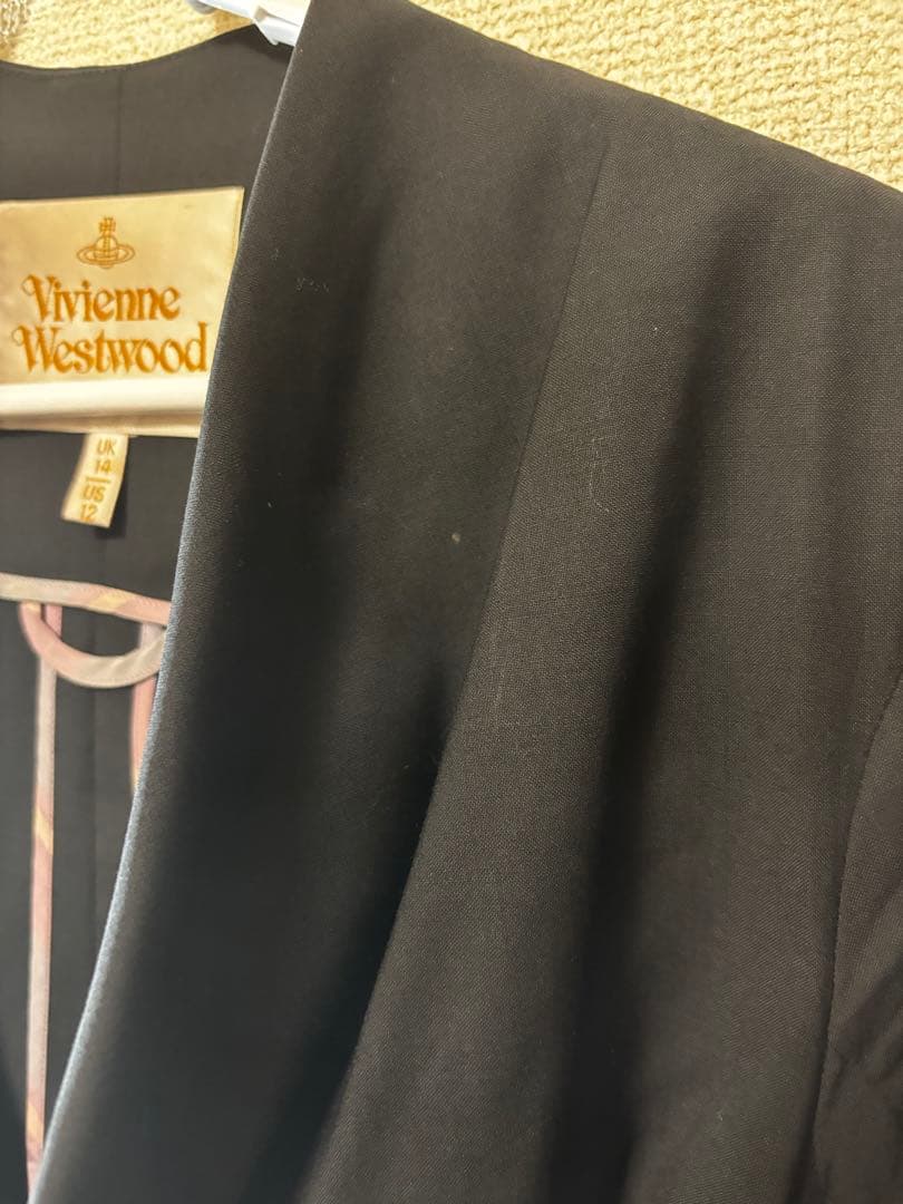 Vivienne Westwood テーラードジャケット ブラック UK14