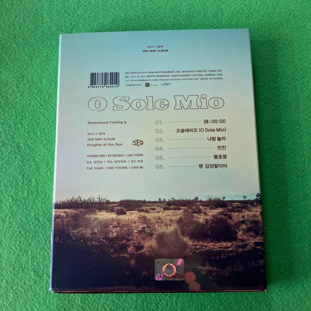 まとめ購入状態確認用1400■SF9『Knights Of The Sun』