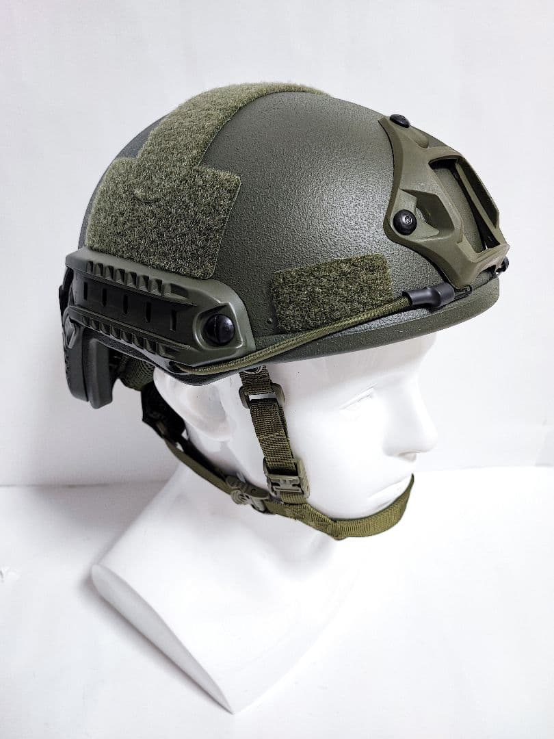 NIJ IIIA レベル3A 自衛隊迷彩 Fast型 防弾ヘルメット カバー