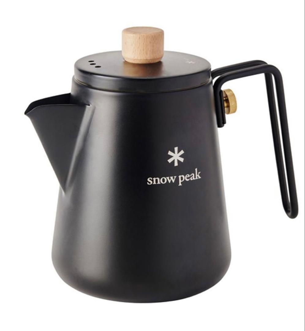 スノーピーク peak フィールドバリスタケトル ブラック 新品