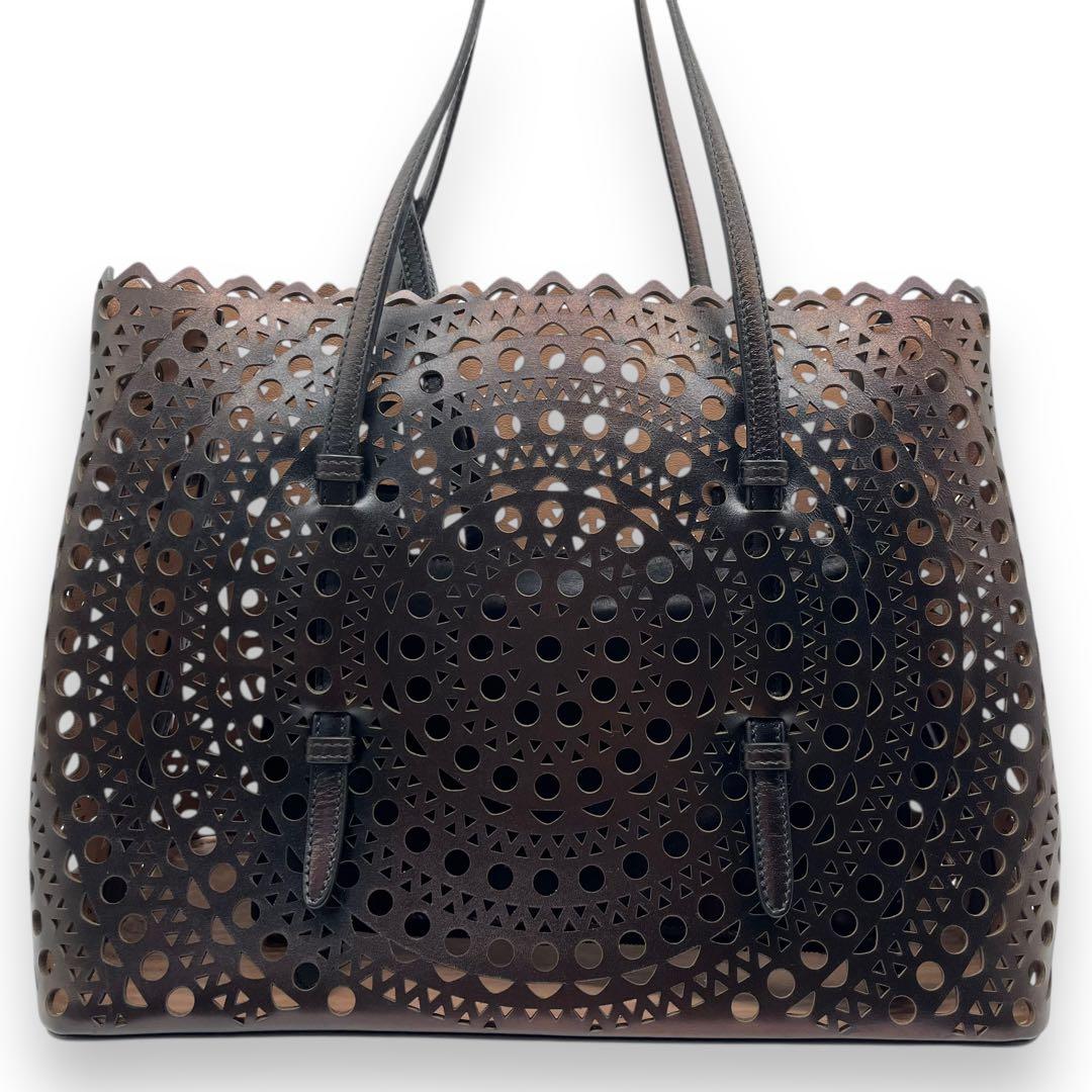 ご予約のお品　Alaïa アライア ショルダー トートバッグ MINA 32
