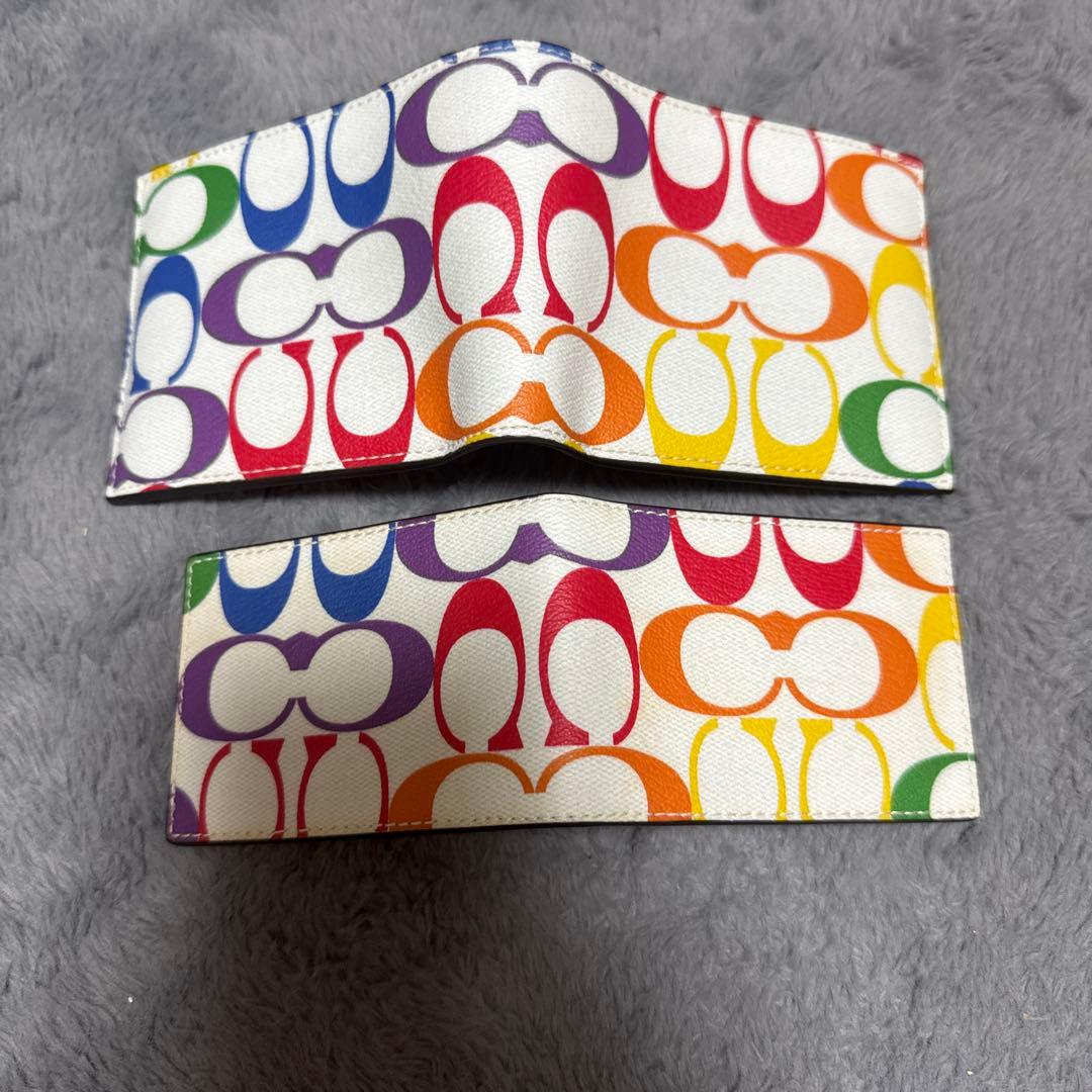 COACH プライド2023 二つ折り財布