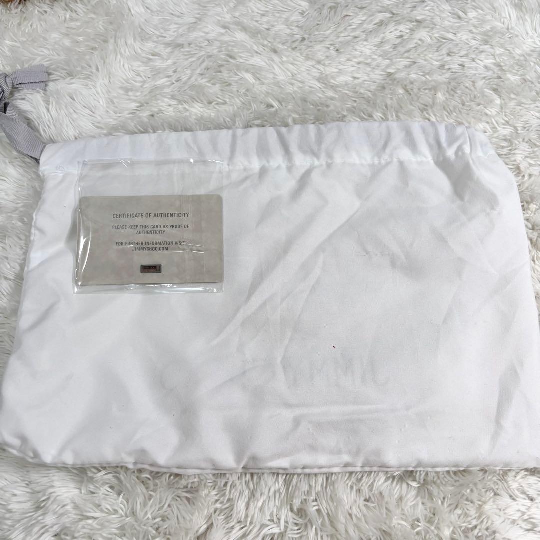 【美品】 ジミーチュウ ショルダーバッグ パーティ チェーン ウォレット ピンク