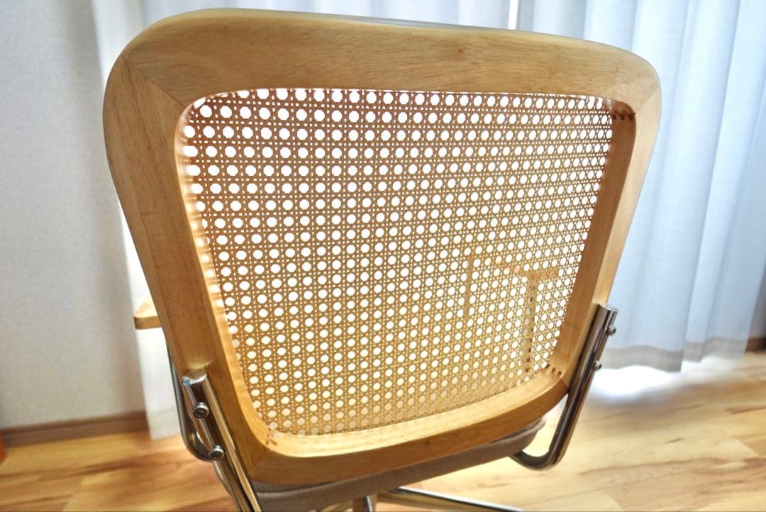 LOWYA ラタン調デスクチェア