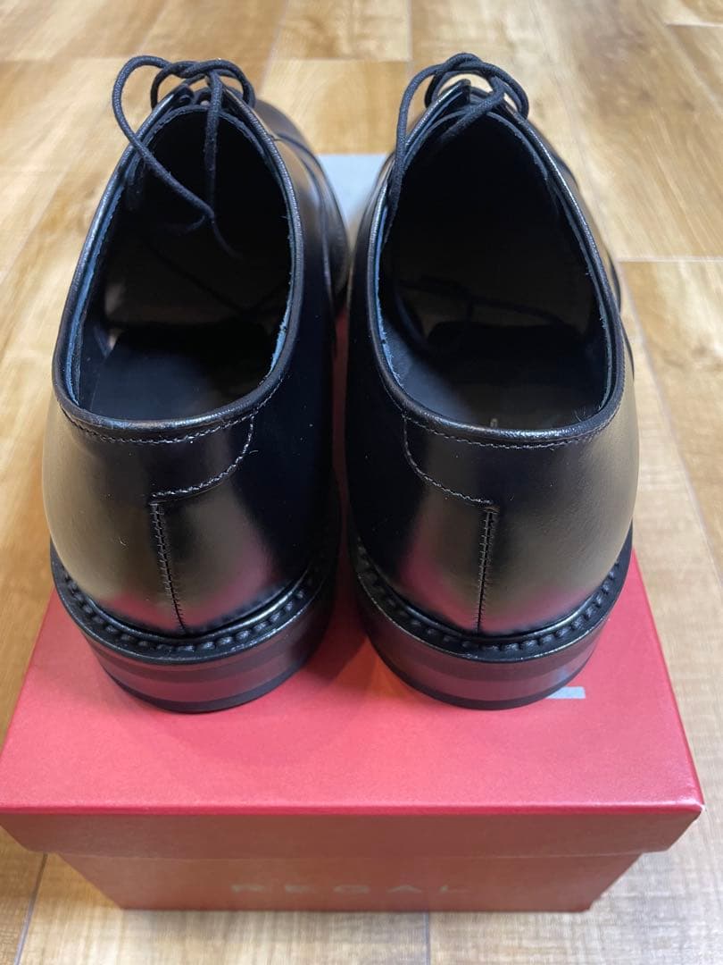 新品未使用リーガルREGALストレートチップ 21FLBF ブラック26.5