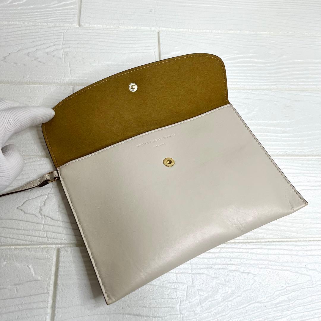 ✨未使用級✨☘️ステラマッカートニー☘️✨トートバッグ✨パンチングロゴ✨ポーチ付き✨