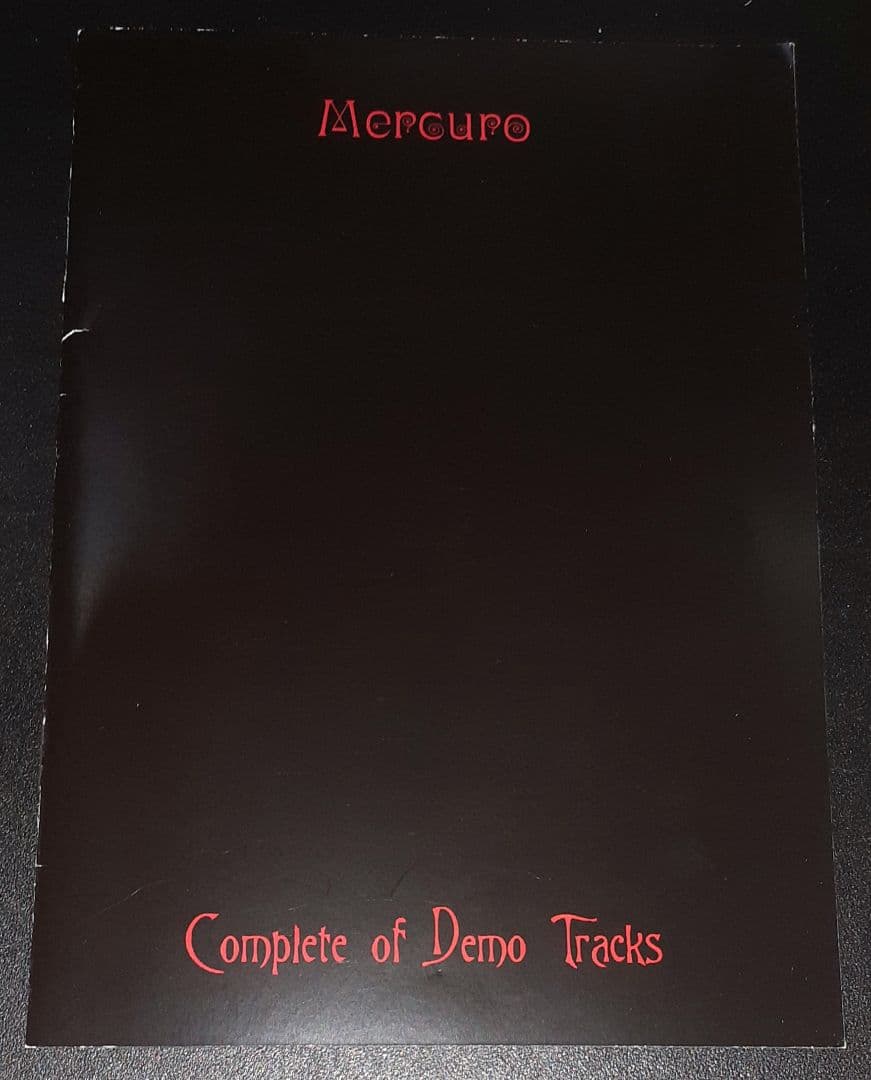 mercuro(マーキュロ),LIVE CD,　1stプレス※雪郎サイン入り