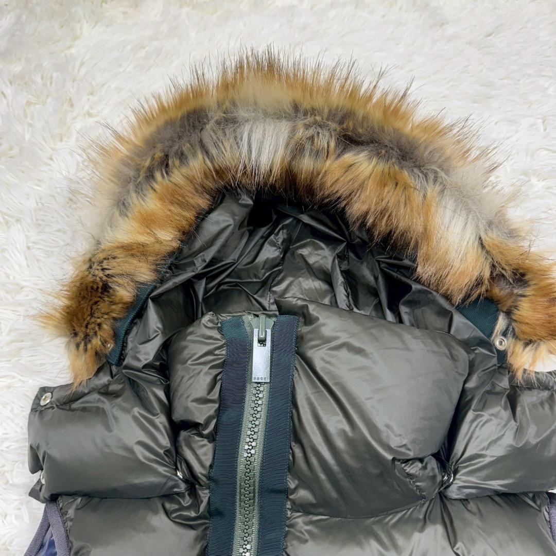 定価11万＊未使用級✨ sacai サカイ ダウンベスト 3WAY カーキ M