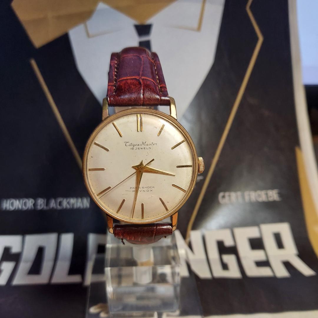 アンティーク　1950年代　シチズン・マスター　手巻き式　メンズウオッチ