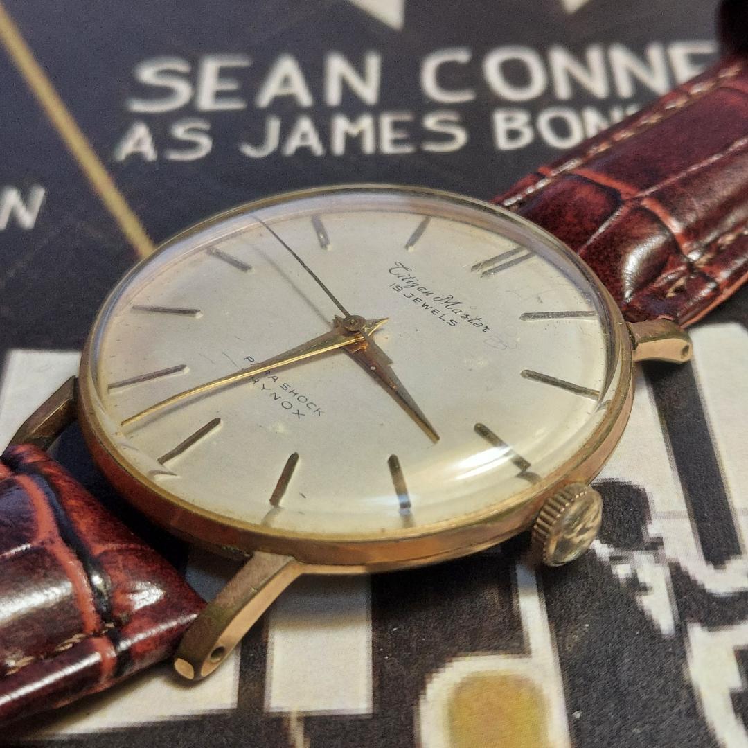 アンティーク　1950年代　シチズン・マスター　手巻き式　メンズウオッチ