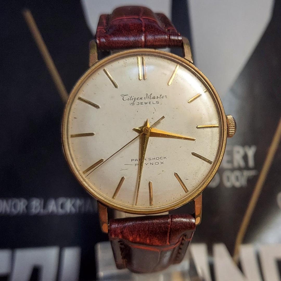 アンティーク　1950年代　シチズン・マスター　手巻き式　メンズウオッチ