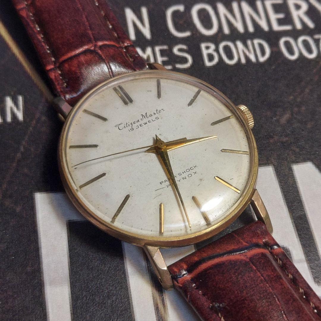 アンティーク　1950年代　シチズン・マスター　手巻き式　メンズウオッチ