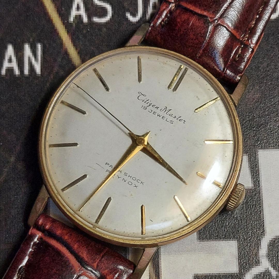 アンティーク　1950年代　シチズン・マスター　手巻き式　メンズウオッチ