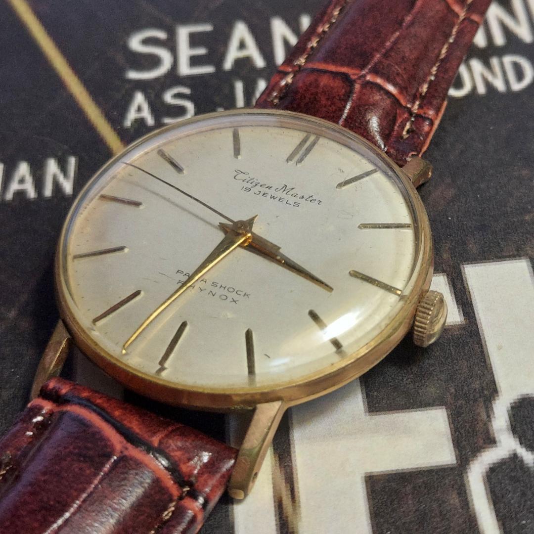 アンティーク　1950年代　シチズン・マスター　手巻き式　メンズウオッチ