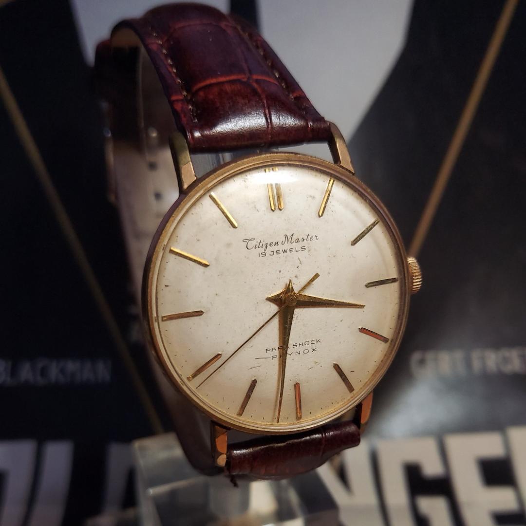 アンティーク　1950年代　シチズン・マスター　手巻き式　メンズウオッチ