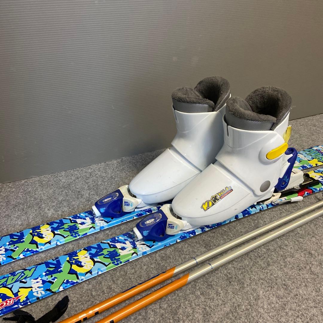 ★メンテナンス済 子供スキーセット身長116~130cm前後のお子様向け