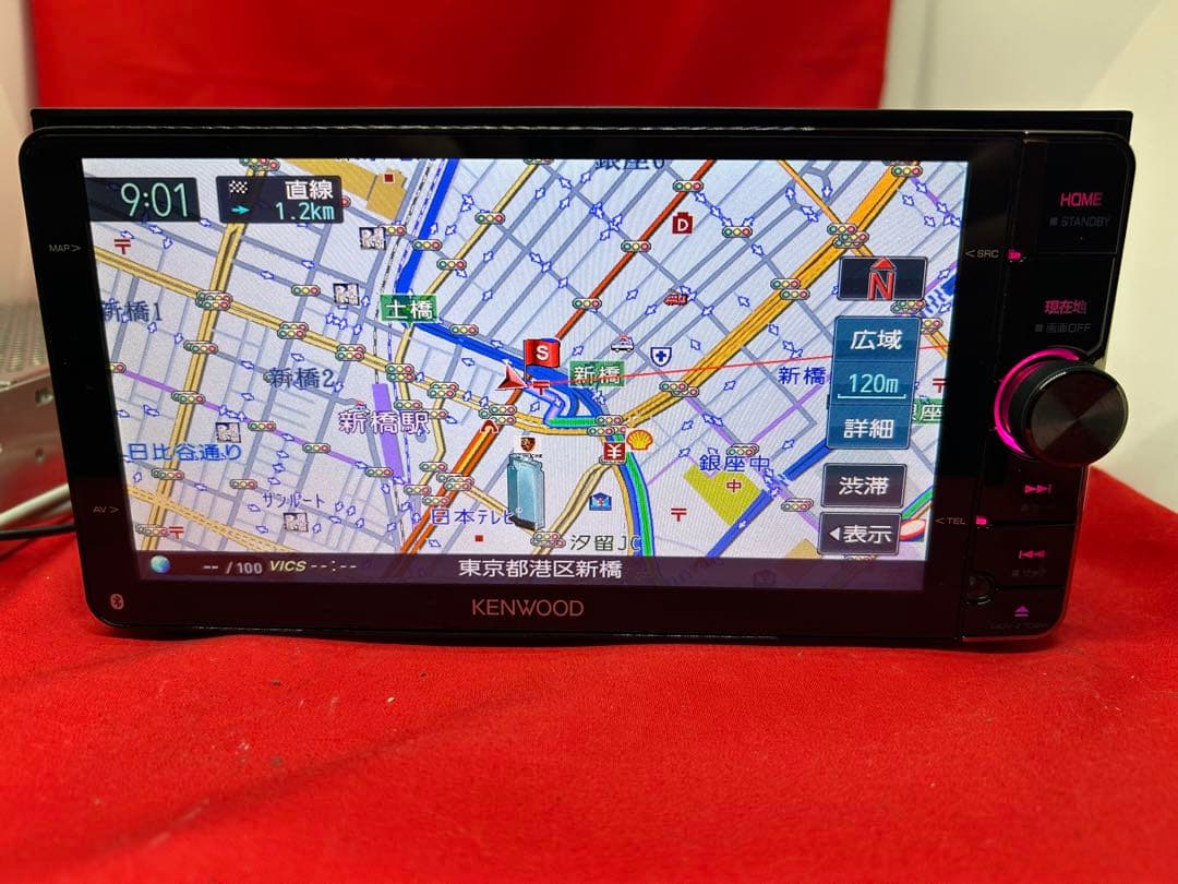 ⭐︎最高峰⭐︎美品⭐︎KENWOOD⭐︎MDV-Z702W ハイレゾ　新品バックカメラ付