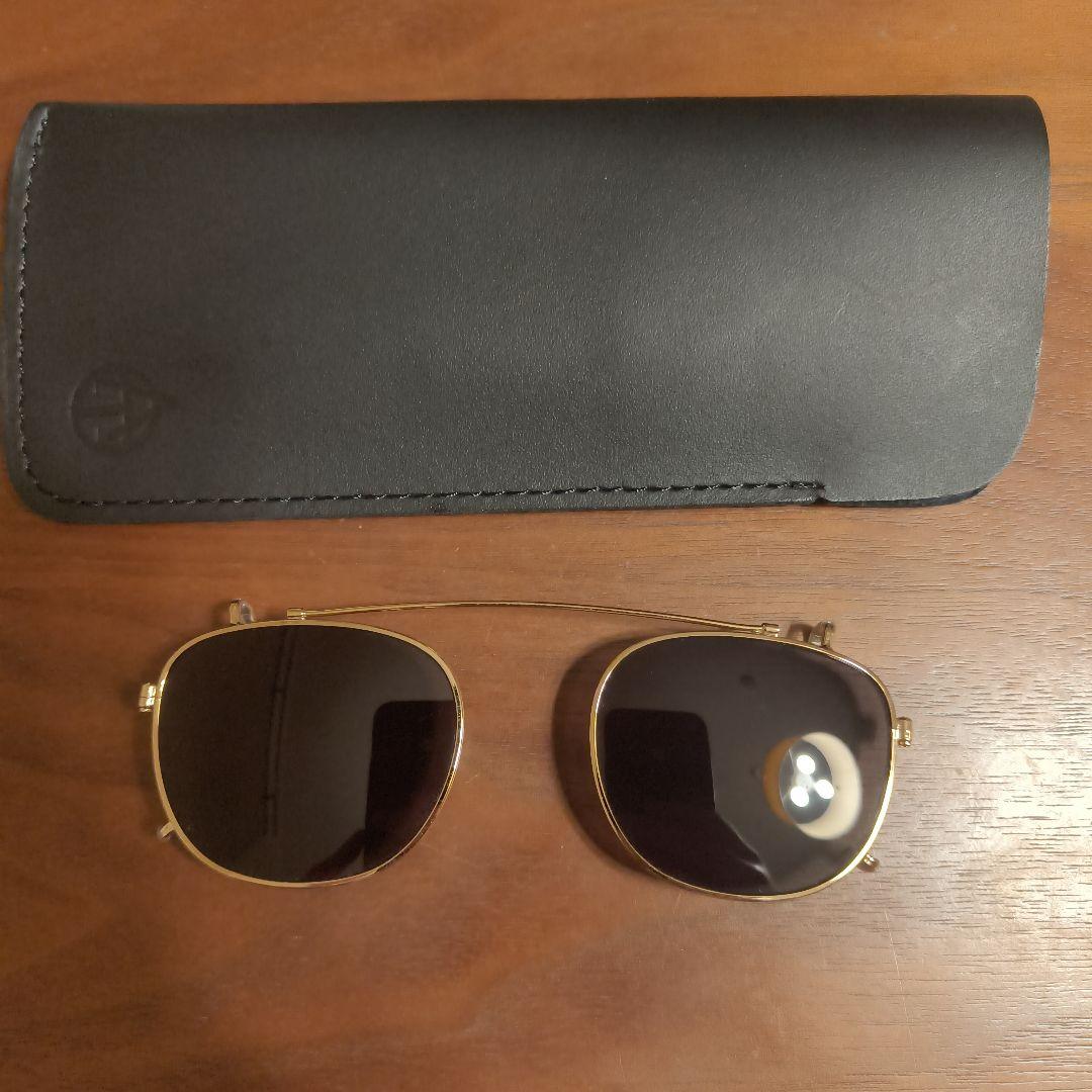 Tart Optical Arnel クリップオン ゴールド-グリーン